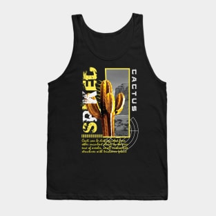 Rough Times Spiked As Cactus Tank Top